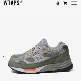 ダブルタップス(W)taps)の27.0cm WTAPS/NEW BALANCE M992WT(スニーカー)