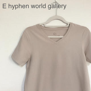 イーハイフンワールドギャラリー(E hyphen world gallery)のE hyphen world gallery VネックSSTシャツ(Tシャツ(半袖/袖なし))