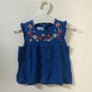 プチバトー(PETIT BATEAU)の12m カットソー　チュニック(シャツ/カットソー)