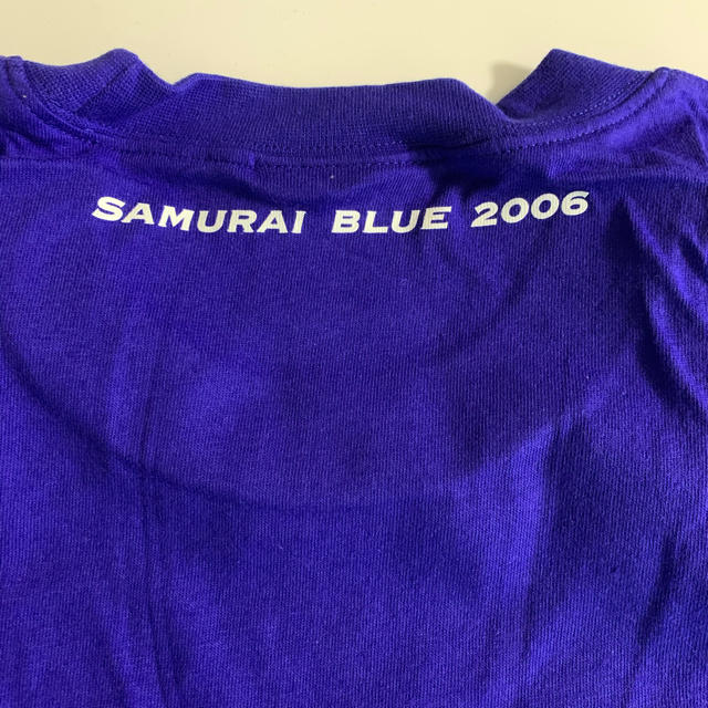 adidas(アディダス)のジーコ監督Tシャツ　サムライブルー2006 スポーツ/アウトドアのサッカー/フットサル(記念品/関連グッズ)の商品写真