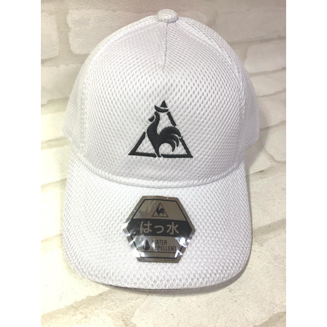 le coq sportif(ルコックスポルティフ)のle coq sportif ルコック メッシュキャップ ホワイト メンズの帽子(キャップ)の商品写真