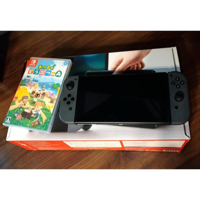 Nintendo Switch本体+「あつまれどうぶつの森」セットエンタメ/ホビー