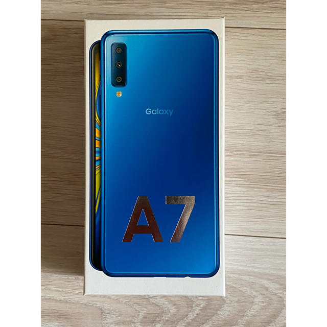 GALAXY A7 ブルー モバイル版