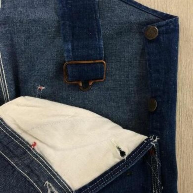 Levi's(リーバイス)のマツさん専用　❗超希少❗濃紺美品❗50s DRUM MAJOR／オーバーオール メンズのパンツ(サロペット/オーバーオール)の商品写真