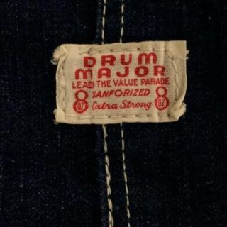 リーバイス(Levi's)のマツさん専用　❗超希少❗濃紺美品❗50s DRUM MAJOR／オーバーオール(サロペット/オーバーオール)