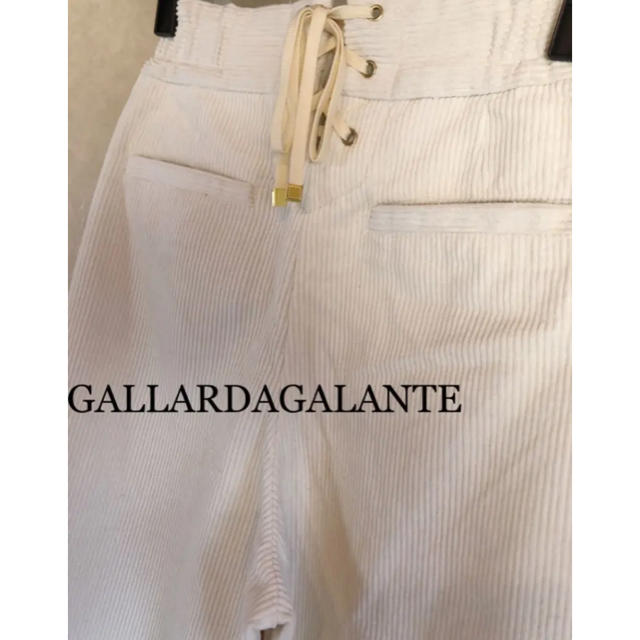 GALLARDA GALANTE - GALLARDA GALANTE/コーデュロイバックリボンパンツの通販 by mo___ca's
