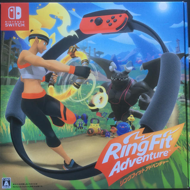 新品未開封 リングフィットアドベンチャー - 家庭用ゲームソフト 新品未開封 リングフィットアドベンチャー
