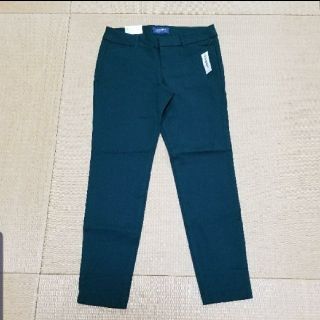 オールドネイビー(Old Navy)のOLD  NAVYストレッチパンツグリーン(カジュアルパンツ)