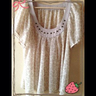 ふんわりシフォントップス♡送料無料(カットソー(長袖/七分))