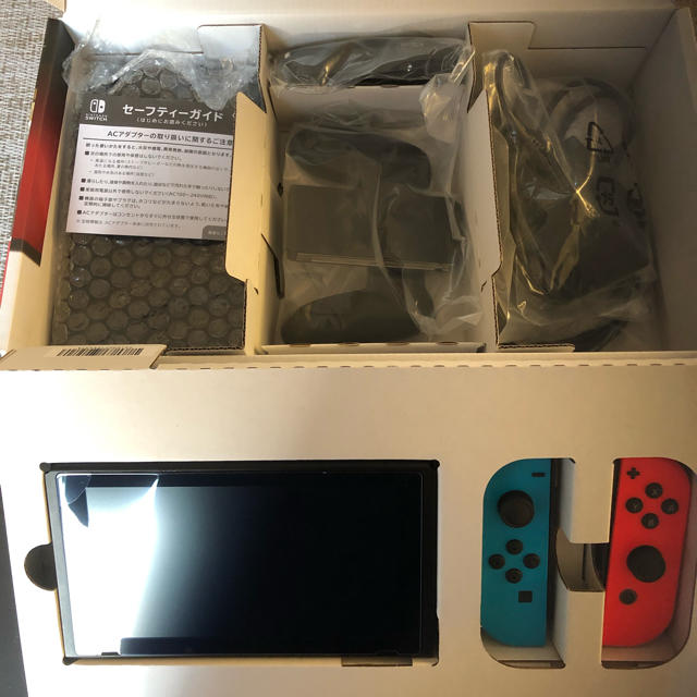 Nintendo Switch Joy-Con (L) ネオンブルー/ (R) - 家庭用ゲーム機本体