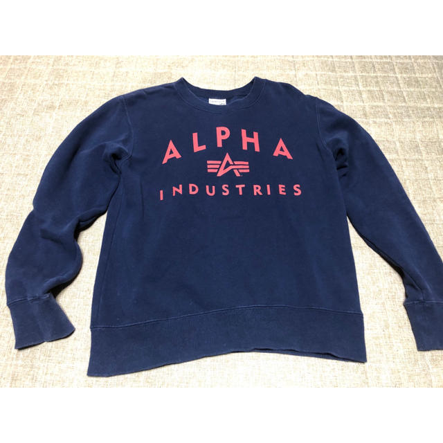 ALPHA INDUSTRIES(アルファインダストリーズ)のALPHA トレーナー メンズのトップス(スウェット)の商品写真