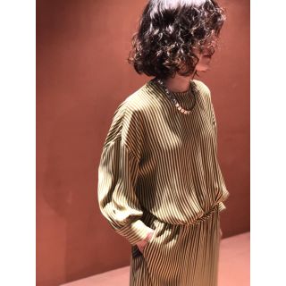 ビューティアンドユースユナイテッドアローズ(BEAUTY&YOUTH UNITED ARROWS)のroku  6 STRIPE DRESS(ロングワンピース/マキシワンピース)