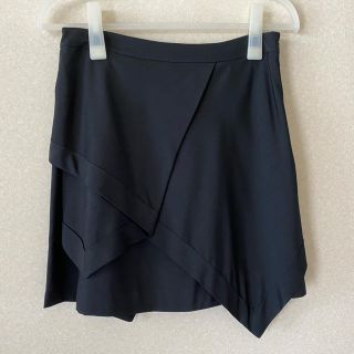 アレキサンダーワン(Alexander Wang)の【美品】ALEXANDER WANG UA別注スカート BLACK size2(ミニスカート)