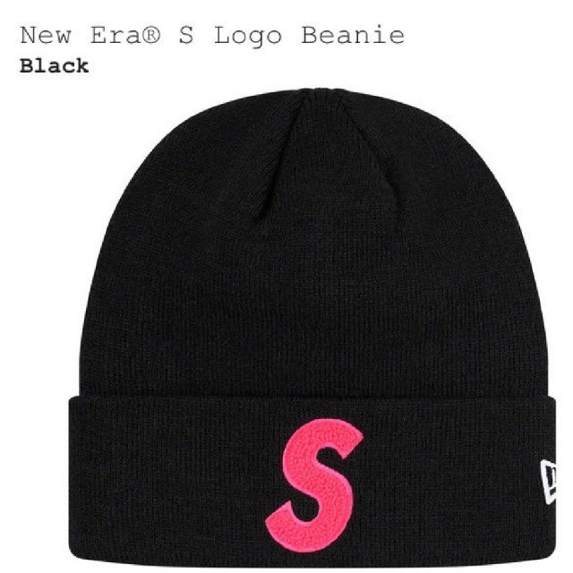Supreme(シュプリーム)のシュプリーム×ニューエラ　ビーニー　黒 メンズの帽子(ニット帽/ビーニー)の商品写真