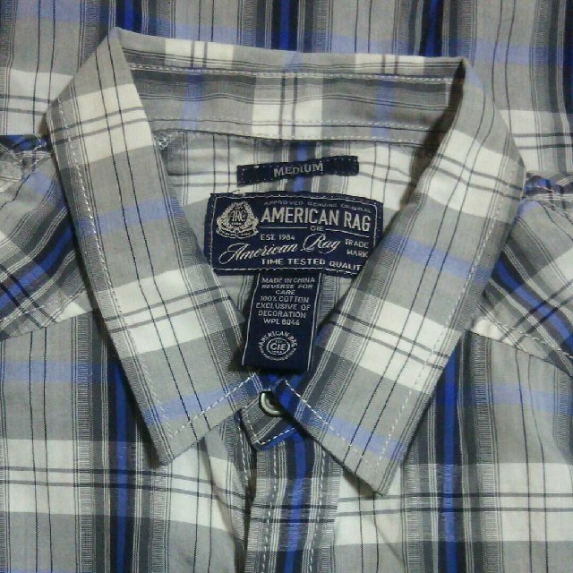AMERICAN RAG CIE(アメリカンラグシー)のAMERICAN RAG CIE チェックシャツ Ｍサイズ アメリカンラグシー メンズのトップス(シャツ)の商品写真