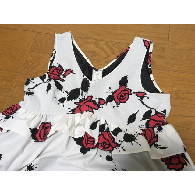 MILK(ミルク)の定価24,360円！ミルクmilkrose blood dressワンピース レディースのワンピース(ミニワンピース)の商品写真