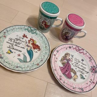 ディズニー(Disney)のディズニー プリンセス 食器 マグカップ セット(食器)