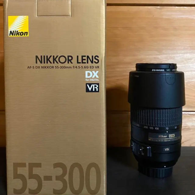 Nikon(ニコン)のAF-S DX NIKKOR 55-300mm f/4.5-5.6G ED VR スマホ/家電/カメラのカメラ(レンズ(ズーム))の商品写真