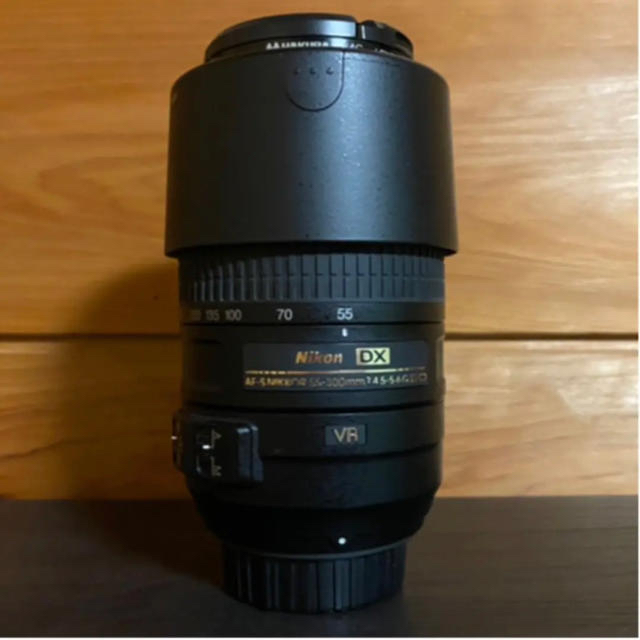 Nikon(ニコン)のAF-S DX NIKKOR 55-300mm f/4.5-5.6G ED VR スマホ/家電/カメラのカメラ(レンズ(ズーム))の商品写真