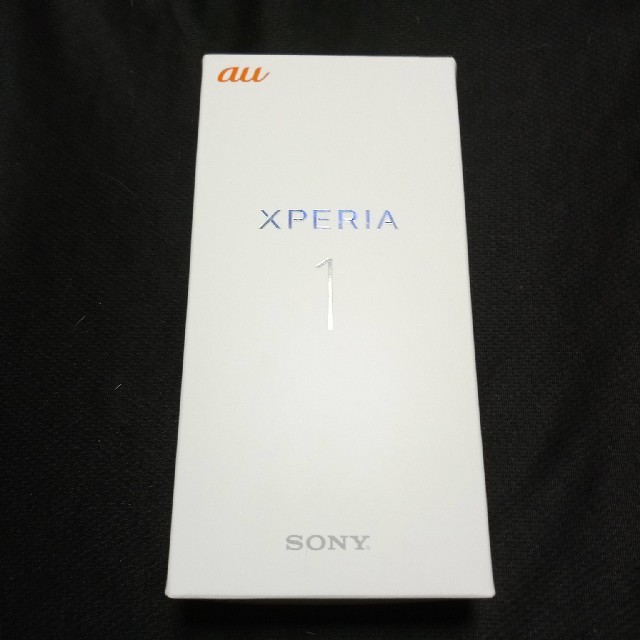 Xperia 1 パープル 64GB au SOV40 SIMフリー - スマートフォン本体