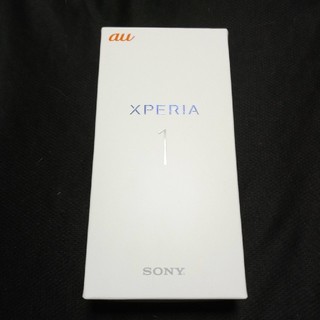 エクスペリア(Xperia)のXperia 1 パープル 64GB au SOV40 SIMフリー(スマートフォン本体)