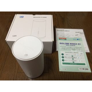 エーユー(au)のUQ WiMAX au speed Wi-Fi HOME L01(PC周辺機器)