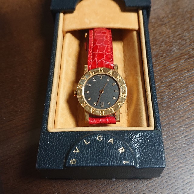 売れ筋がひ贈り物! BVLGARI - BVLCARI(BB26GL 11Pダイヤレディース