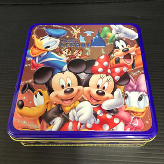 ディズニー(Disney)のディズニー　空き缶(小物入れ)