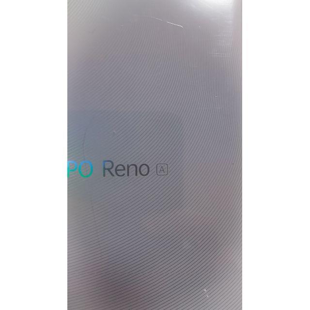 (送料無料)(新品未使用)OPPO Reno A ブルー 64GB 3