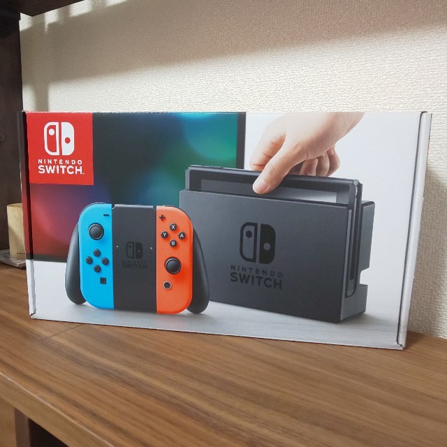 エンタメ/ホビーNintendo Switch Joy-Con (L) ネオンブルー/ (R)