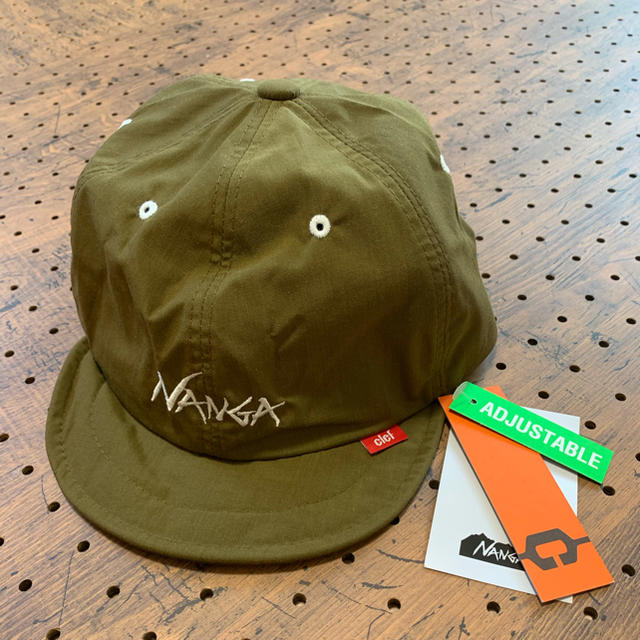 NANGA(ナンガ)のnanga × clef TAKIBI CAP 新品未使用　カーキ メンズの帽子(キャップ)の商品写真