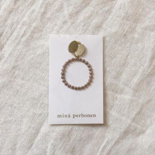 ミナペルホネン(mina perhonen)の新品◯mina perhonen タンバリン チャーム(チャーム)