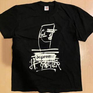 シュプリーム(Supreme)のSupreme Jean Paul Gaultier Tee ブラック(Tシャツ/カットソー(半袖/袖なし))