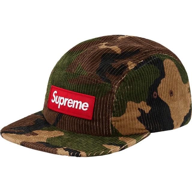 Supreme - 即購入OK Supreme Camo Corduroy Camp Cap