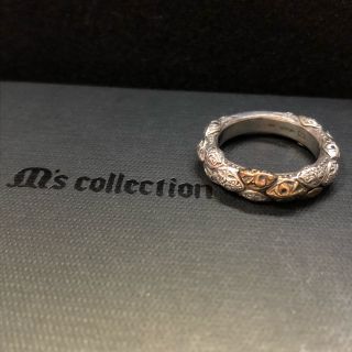 エムズコレクション(M's collection)のM's collection シルバー ×k5リング　エムズ(リング(指輪))