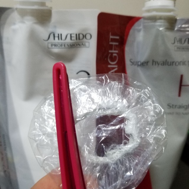 SHISEIDO (資生堂)(シセイドウ)のおうちで縮毛矯正3点セット コスメ/美容のヘアケア/スタイリング(パーマ剤)の商品写真