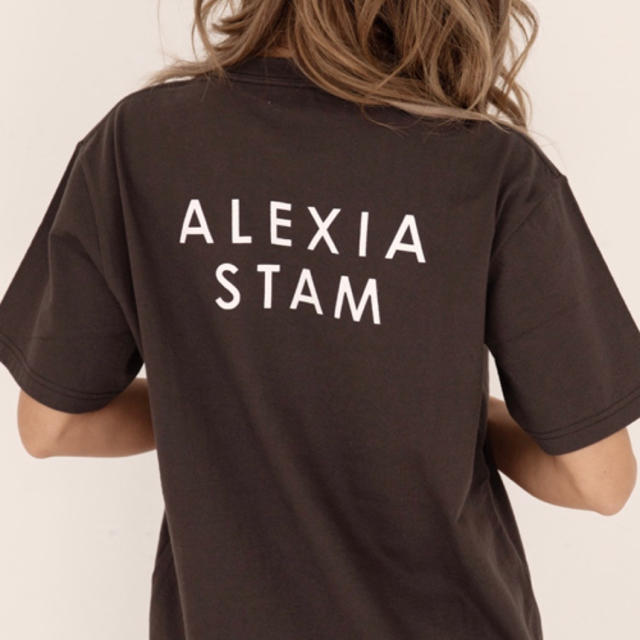 ALEXIA STAM(アリシアスタン)のアリシアスタン　Tシャツ レディースのトップス(Tシャツ(半袖/袖なし))の商品写真