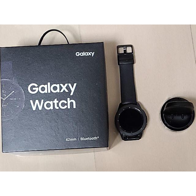 SAMSUNG GALAXY WATCH 42MM MIDNIGHT BLACK腕時計(デジタル)