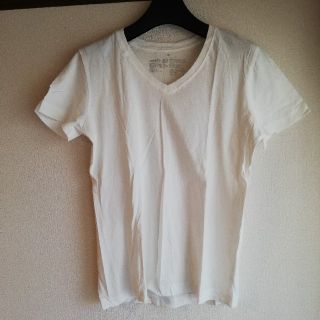 ムジルシリョウヒン(MUJI (無印良品))の美品☆無印良品 VネックTシャツ M(Tシャツ(半袖/袖なし))