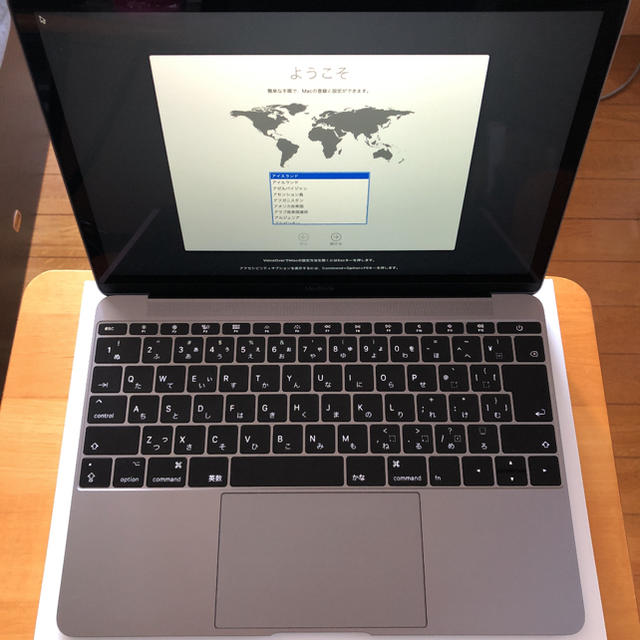 Mac (Apple)(マック)の【美品】MacBook 12-inch 2017 スペースグレイ スマホ/家電/カメラのPC/タブレット(ノートPC)の商品写真