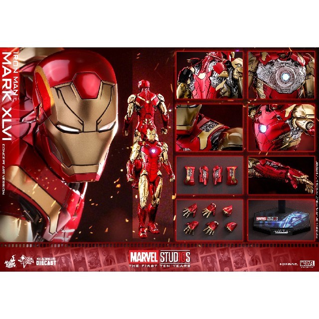 大人気新品 MARVEL - コンセプトアート版 マーク46 アイアンマン