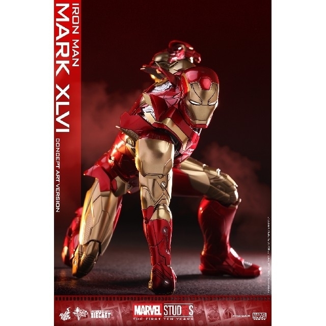 ■【新品未開封】ホットトイズ アイアンマン マーク46 コンセプトアート版 ■【新品未開封】ホットトイズ アイアンマン マーク46 コンセプトアート版