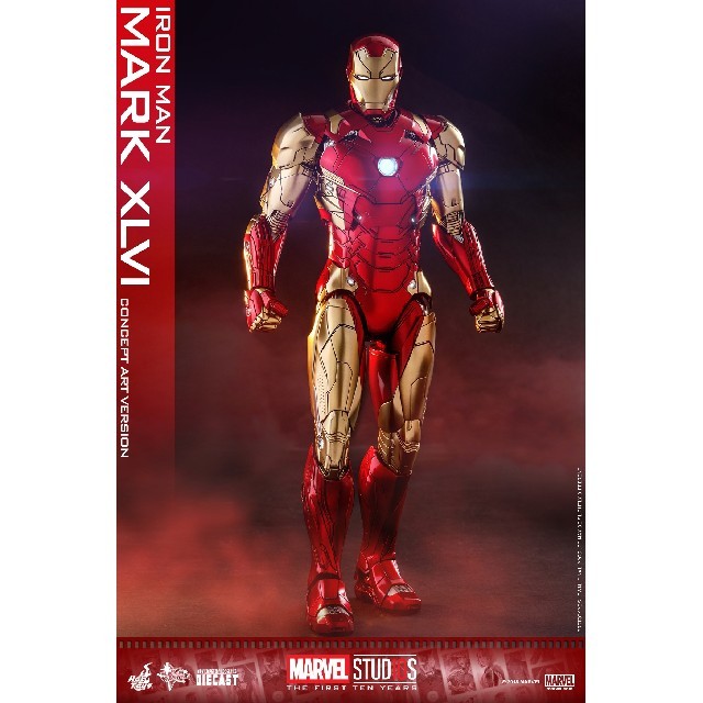 ■【新品未開封】ホットトイズ アイアンマン マーク46 コンセプトアート版 ■【新品未開封】ホットトイズ アイアンマン マーク46 コンセプトアート版