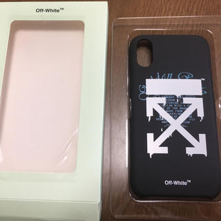 オフホワイト(OFF-WHITE)のOFF-WHITE☆新品！iphoneXS ケース(iPhoneケース)