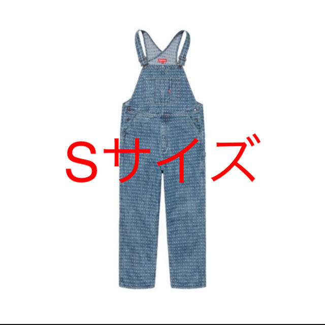 Supreme(シュプリーム)のSupreme Jacquard Logos Denim overalls メンズのパンツ(サロペット/オーバーオール)の商品写真