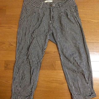 シュカ(shuca)のチェックゆるパンツ(カジュアルパンツ)