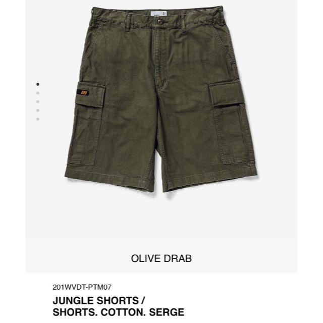 M 20SS WTAPS JUNGLE SHORTS / SHORTS. COT | capacitasalud.com