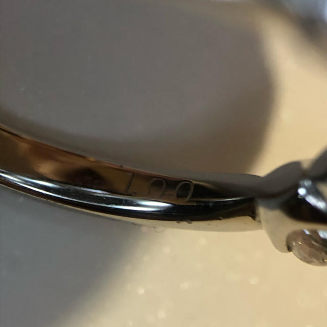 144面カットダイヤモンド 1.00ct pt900 指輪 - リング(指輪)