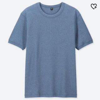 ユニクロ(UNIQLO)の【UNIQLO】 ワッフルクルーネックＴ（半袖）(Tシャツ/カットソー(半袖/袖なし))