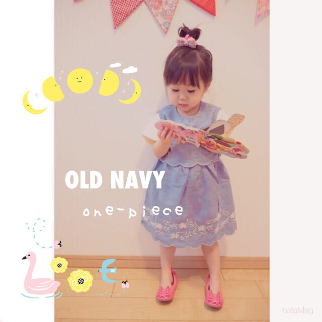 Old Navy(オールドネイビー)のひーたそ 様  ＊  ３点 キッズ/ベビー/マタニティのベビー服(~85cm)(ワンピース)の商品写真